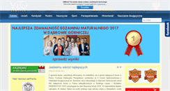 Desktop Screenshot of liceumzamoyski.pl